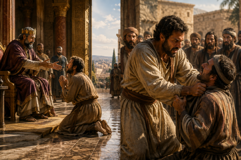 Matei 18:21-35 – Pilda robului nemilostiv